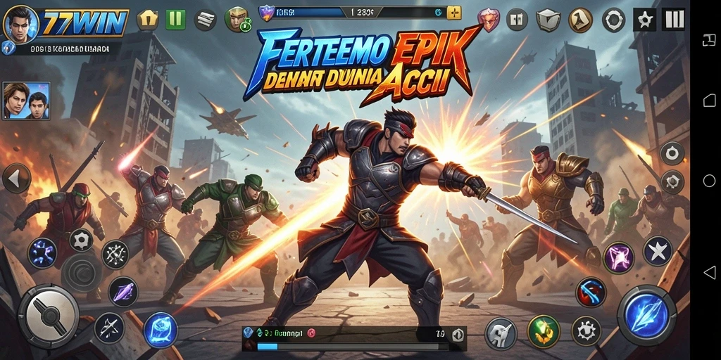 Gameplay seru dan penuh aksi di 77WIN.