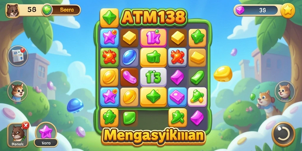 Menampilkan gameplay seru dan grafis menarik dari ATM138.
