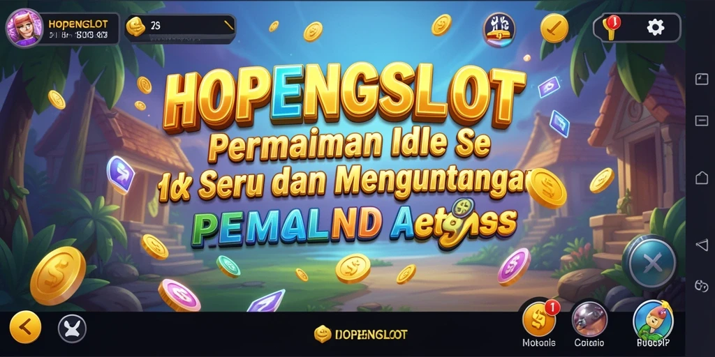 Tampilan gameplay HOPENGSLOT yang menarik dan penuh warna.