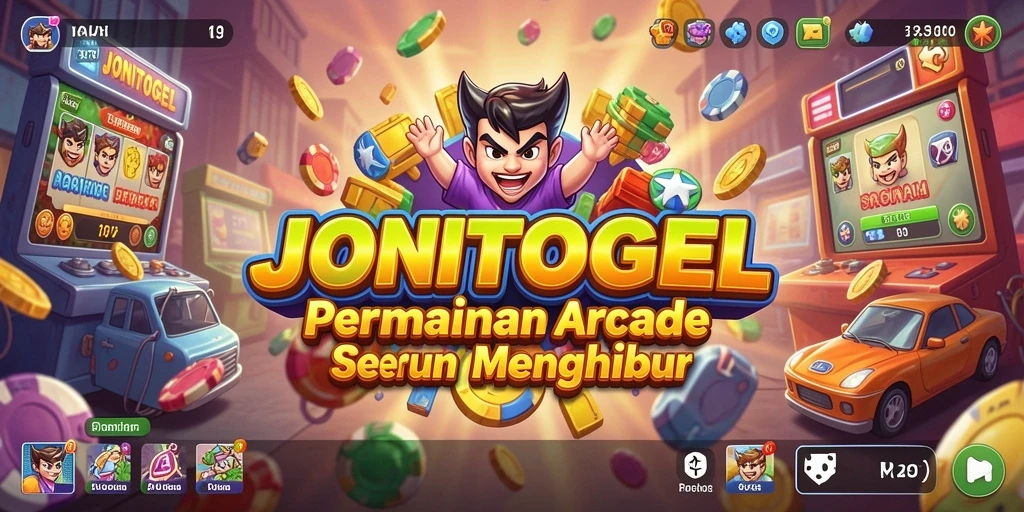 Tampilan menarik dari gameplay JONITOGEL yang penuh warna.