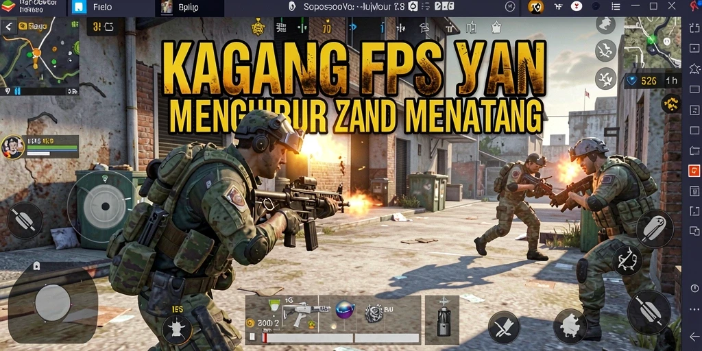 Gambaran gameplay KAGANDAN yang intens dan menegangkan.
