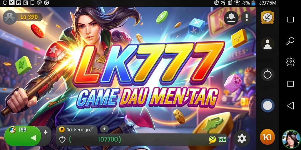 Tampilan gameplay seru dan menantang dari LK777