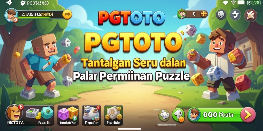 Tampilan gameplay PGTOTO yang seru dan penuh tantangan puzzle.
