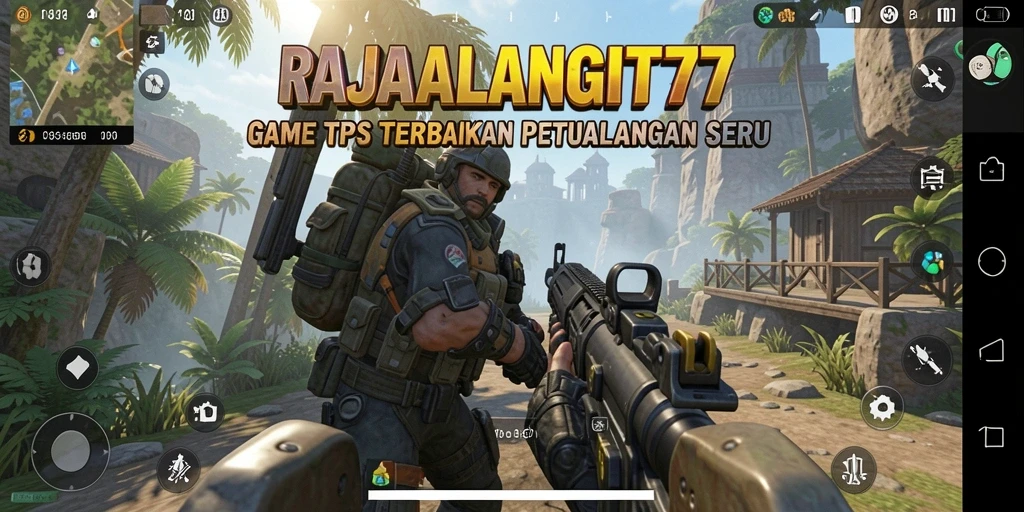 Screenshot gameplay seru dari RAJALANGIT77 yang menunjukkan aksi intens.