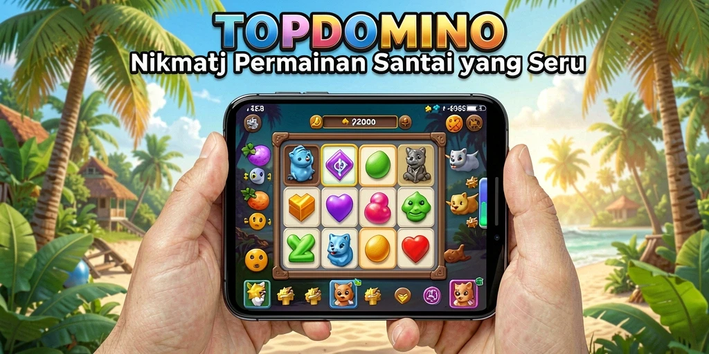 Tangkap momen seru permainan domino penuh strategi.